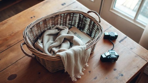 5 raisons de choisir un panier en métal pour ranger avec style